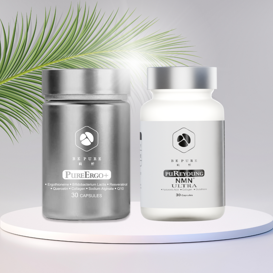 【提升體質套裝】1樽PureErgo+ & 1樽Pureyoung NMN+ ULTRA